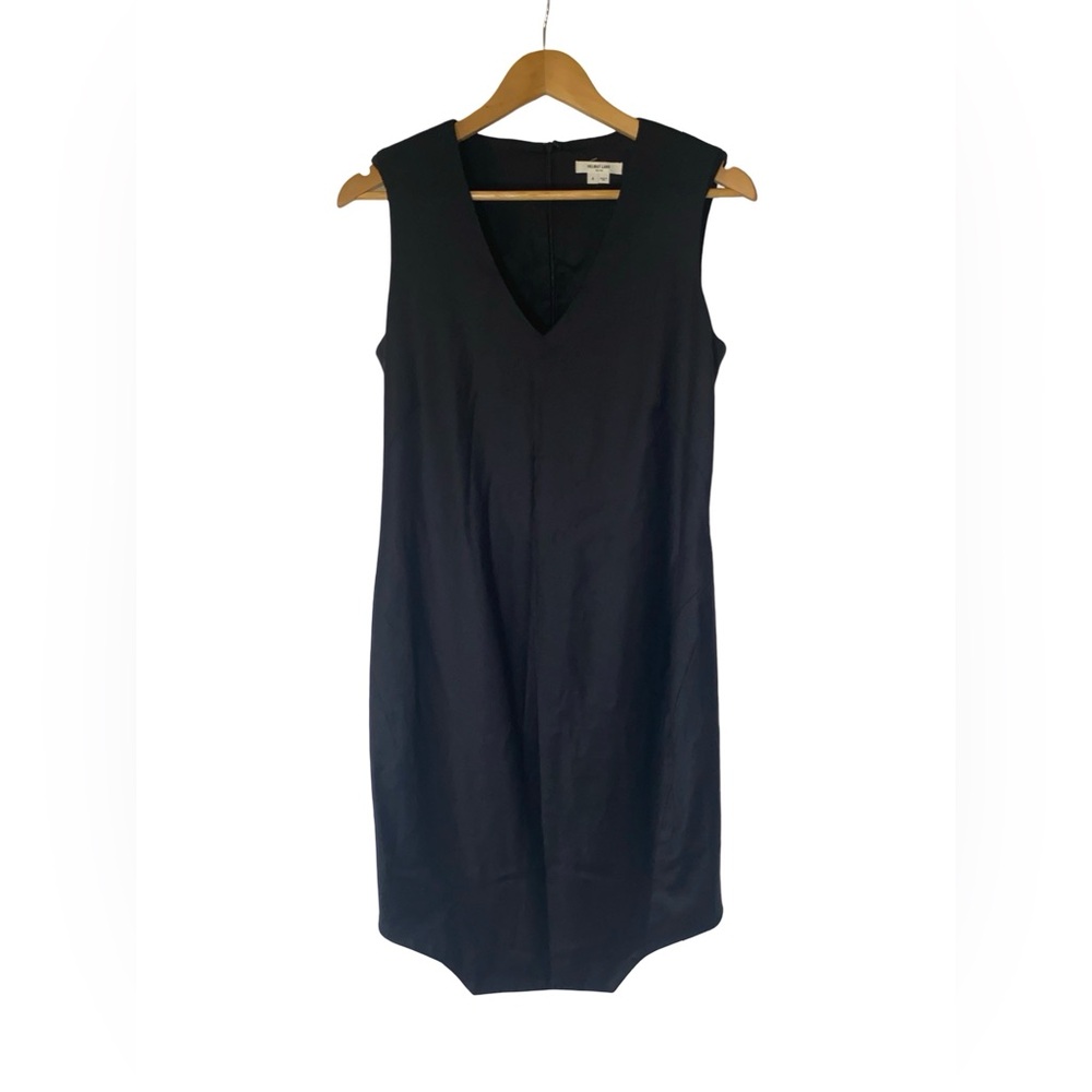 Helmut Lang‎ Black wool Mini Dress with Sleek Design, new without tags